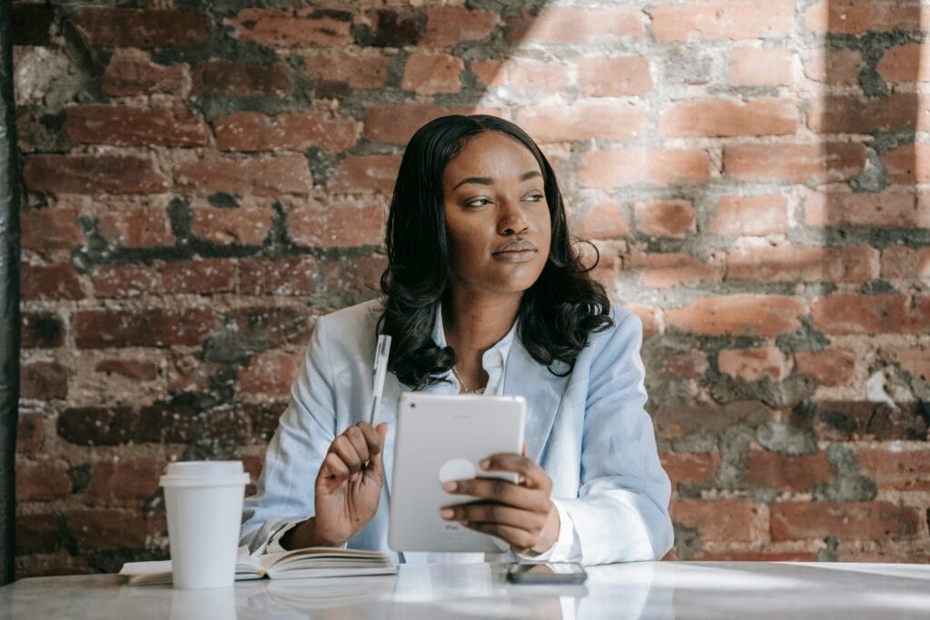 Professional Woman Medtitating-Mental Health