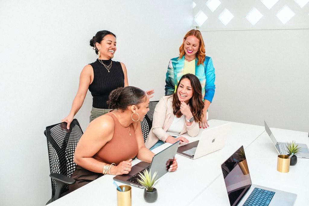Women Working In Meeting Room